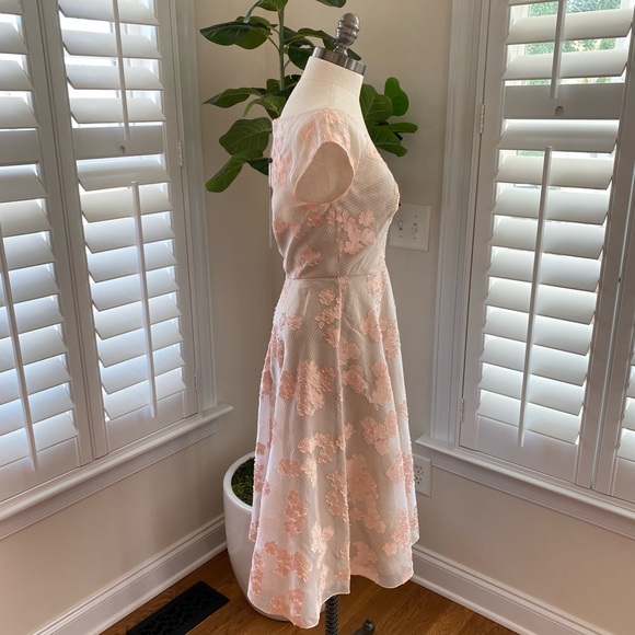 Lela rose floral jacquard full-skirt dress size 2 - Picture 9 of 15